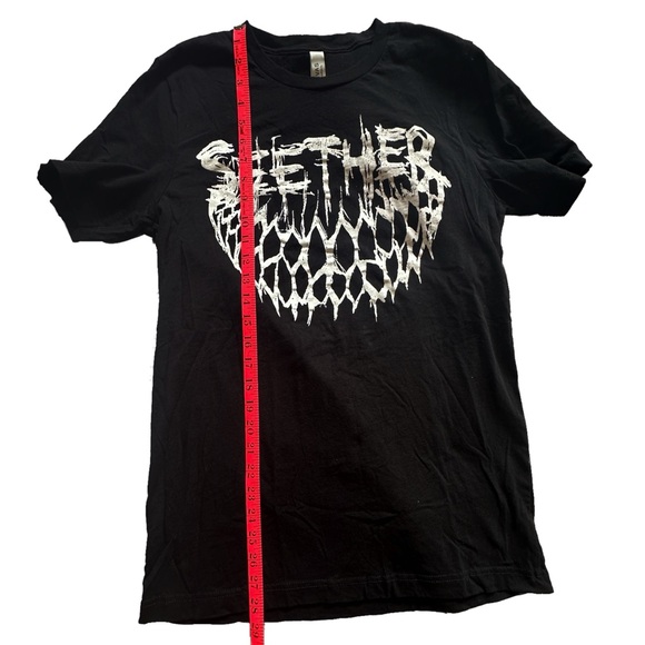 Seether Scratch Grin Logo Official Merch T-Shirt - Picture 6 of 8